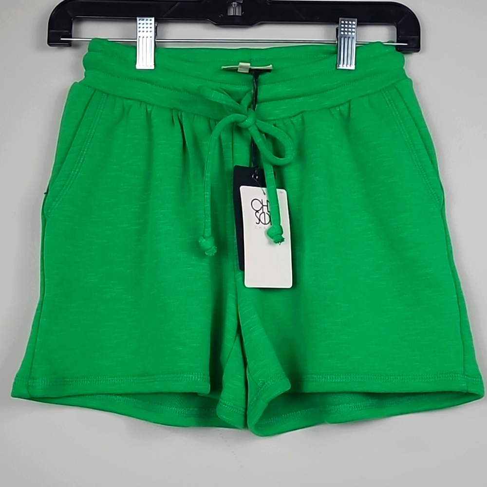 Chaser Bright Green Athletic Drawstring Shorts